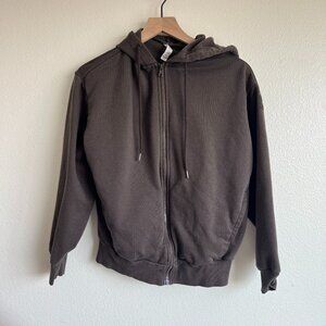 Alo Chocolate-Colored Hoodie